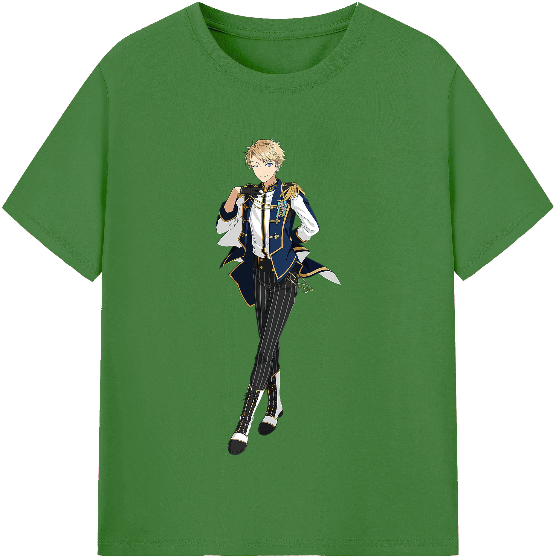 （画像用） あんさんぶるスターズ! Ensemble Stars レディースカジュアルプリントTシャツ（綿100％）